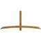 Ekena Millwork Bellingham Rough Sawn Timber Gable Bracket, Western Red Cedar, 84"W x 38"H x 4"D x 4"F, 11/12 Pitch GBW084X38X0404BEL00RWR - alternate 1
